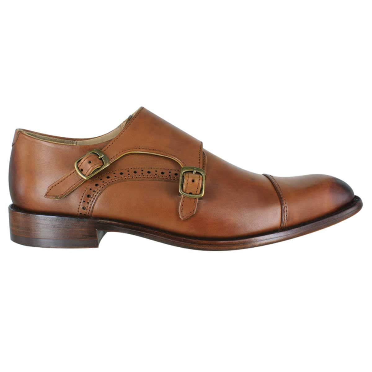 Zapato caballero, Zapatos suela cuero, Monk, Herraje, Zapato piel, Mocasín, Mocasines, Becerro, Cómodo, Elegante, Hombre,  Double Monkstrap, Zapato vestir, Acabado a mano, Forro res