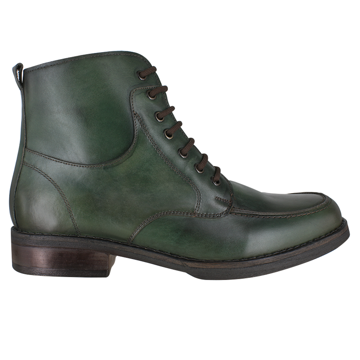 Botas caballero, Botas suela Poliuretano, Bota Urbana, Bota con agujeta, Bota piel, Ternera, Suave, Cómoda, Elegante, Casual, Hombre, Acabado a mano, Forro res, Bota