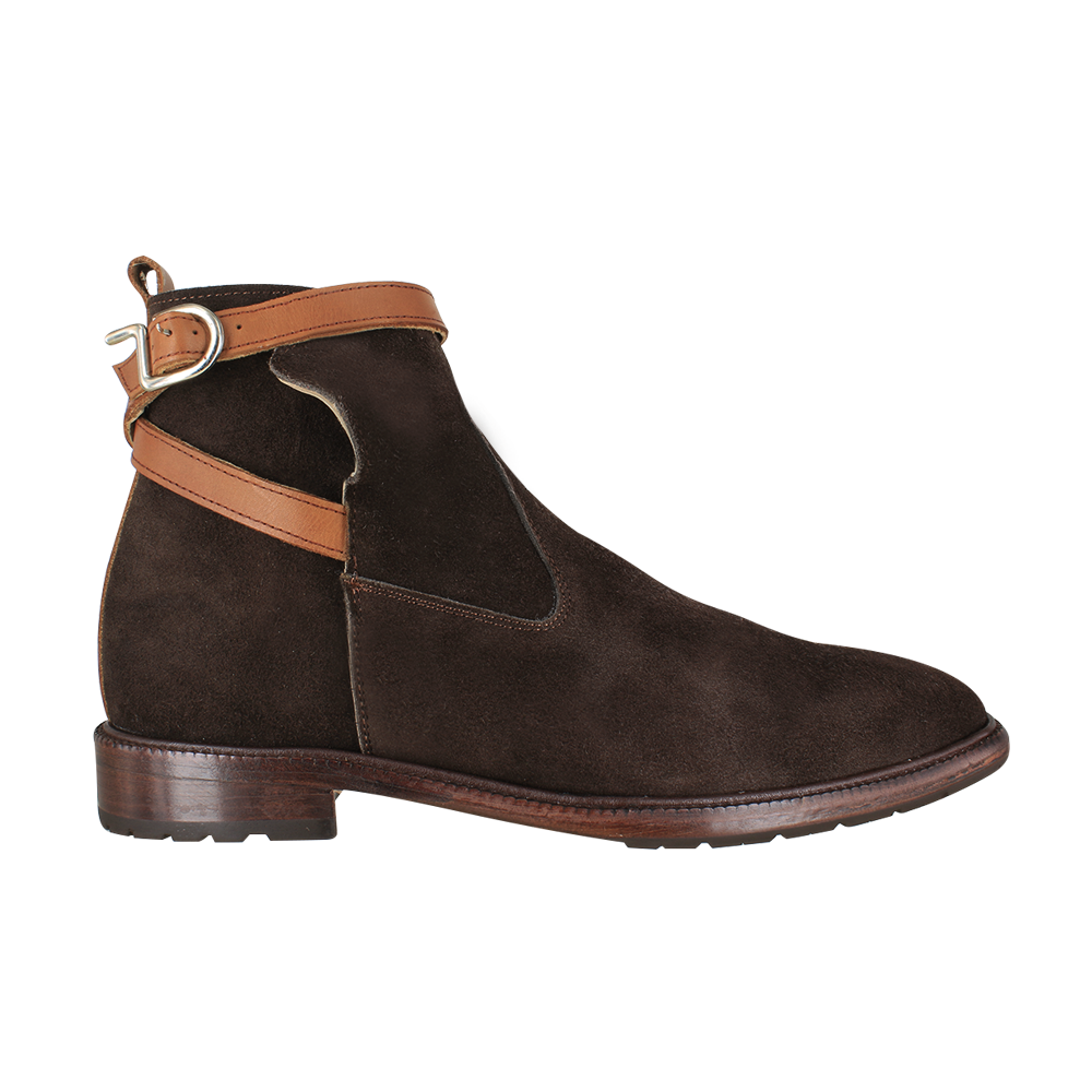 Botas caballero, Botas suela cuero, Suela media vida, Bota Jodhpur, Bota sin agujeta, Bota piel, Becerro, Hunting, Suave, Cómoda, Elegante, Urbana, Casual, Hombre, Acabado a mano, Forro res, Bota, Herraje