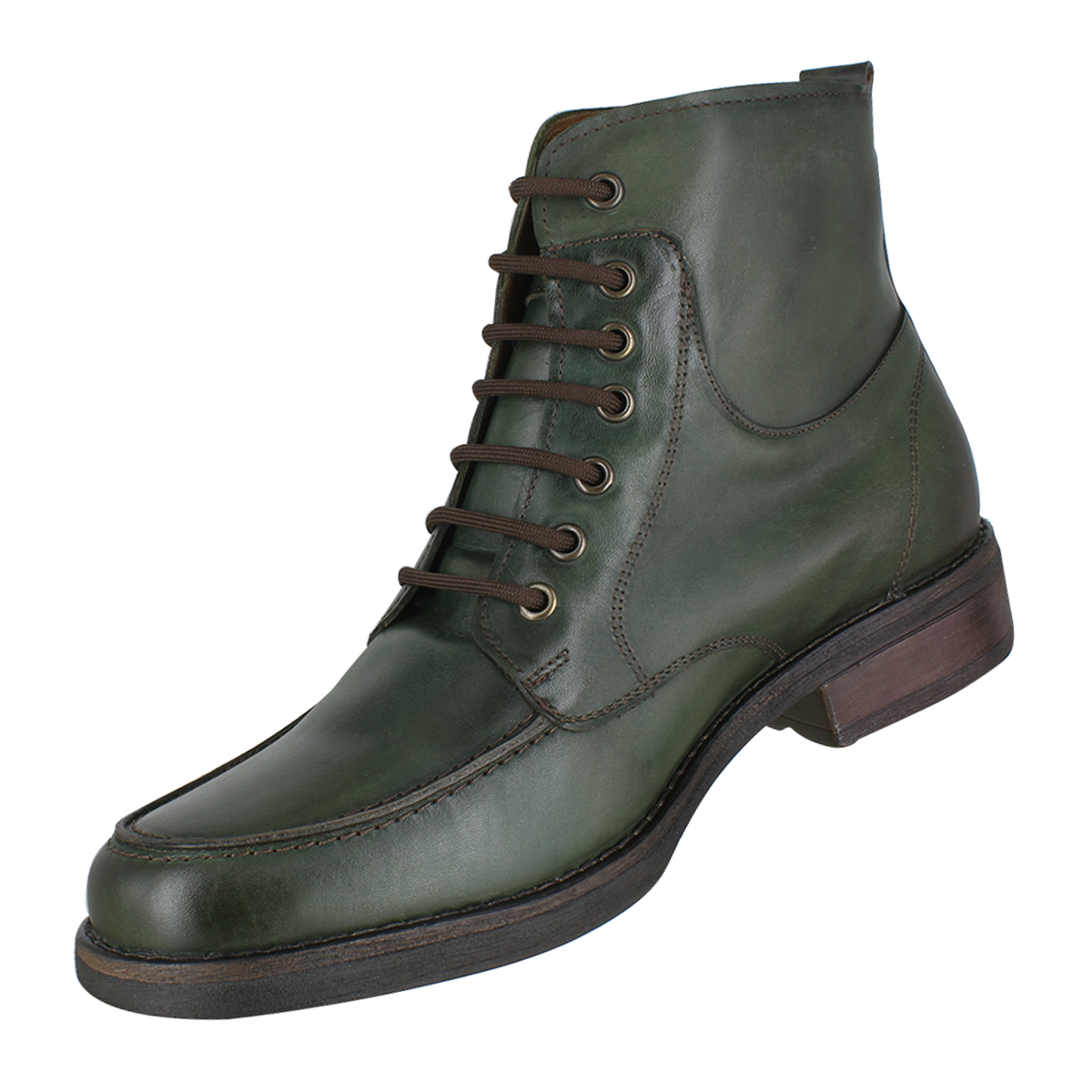 Botas caballero, Botas suela Poliuretano, Bota Urbana, Bota con agujeta, Bota piel, Ternera, Suave, Cómoda, Elegante, Casual, Hombre, Acabado a mano, Forro res, Bota