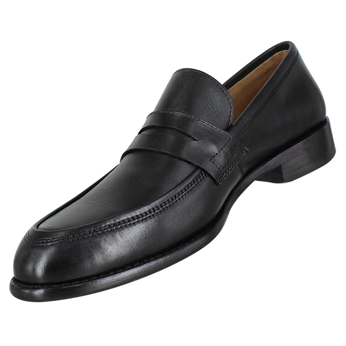 Zapato caballero, Zapatos suela cuero, Mocasín, Mocasines, Zapato piel, Becerro, Cómodo, Elegante, Hombre, Mocasín clásico, Acabado a mano, Forro res