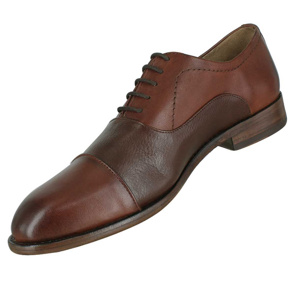 Zapato caballero, Zapatos suela cuero, Oxford, Zapato Agujeta, Zapato piel, Becerro, Cómodo, Elegante, Hombre, Oxford clásico, Zapato cap toe, Zapato vestir, Acabado a mano, Forro res