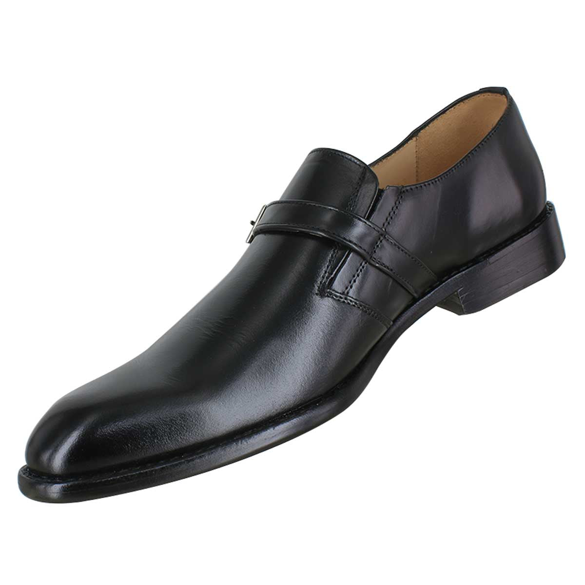 Zapato caballero, Zapatos suela cuero, Monk, Plain Toe, Herraje, Zapato piel, Mocasín, Mocasines, Becerro, Cómodo, Elegante, Hombre, Zapato Monkstrap, Single Monkstrap, Zapato vestir, Acabado a mano, Forro res, tallas extragrandes