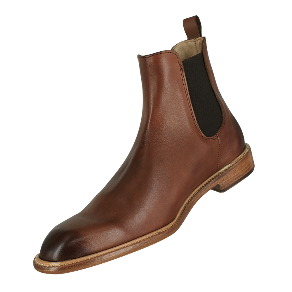 Botas caballero, Botas suela canto natural, Botas suela, Bota Chelsea, Bota sin agujeta, Bota piel, Becerro, Suave, Cómoda, Elegante, Urbana, Casual, Hombre, Acabado a mano, Forro res, Bota con Resorte, Bota