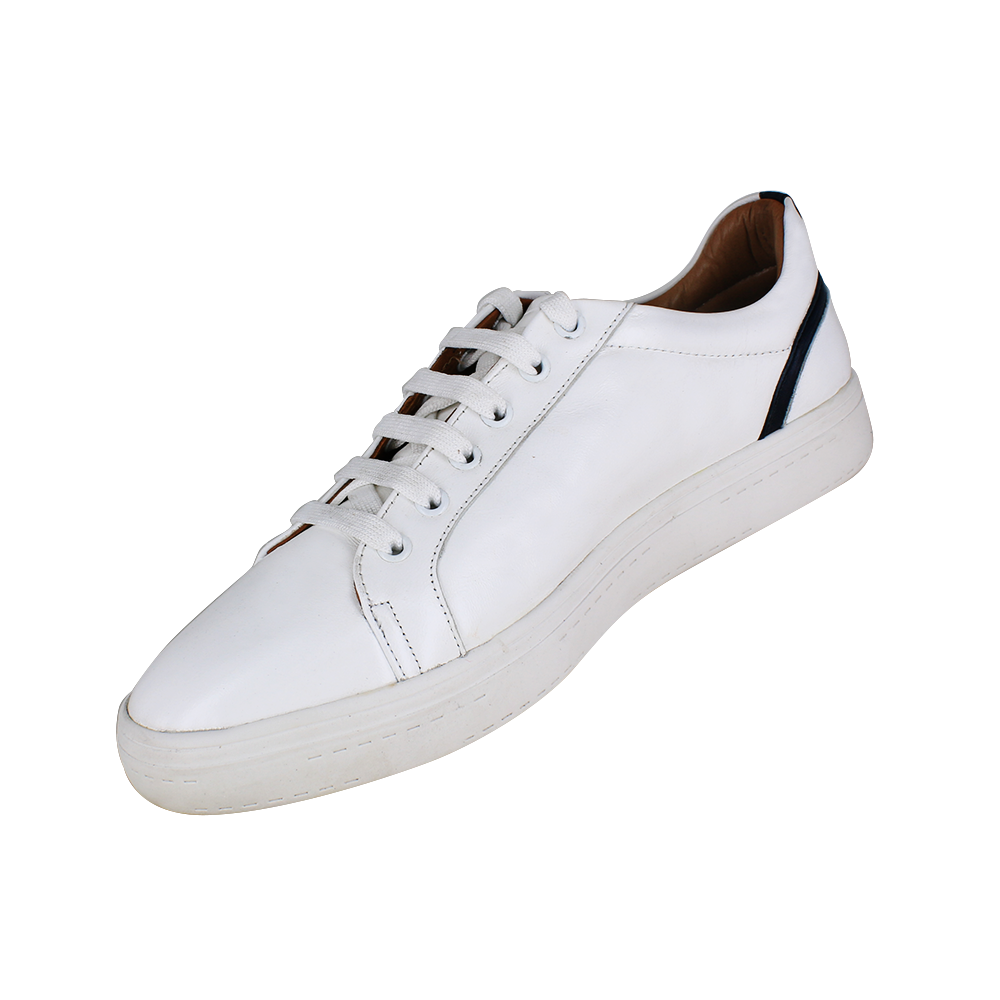 Tenis caballero, Tenis suela TR, Suela blanca, Tenis choclo, Tenis con agujeta, Tenis piel, Mestizo Liso, Piel Res, Suave, Cómodo, Urbano, Casual, Hombre, Acabado a mano, Forro res, Tenis