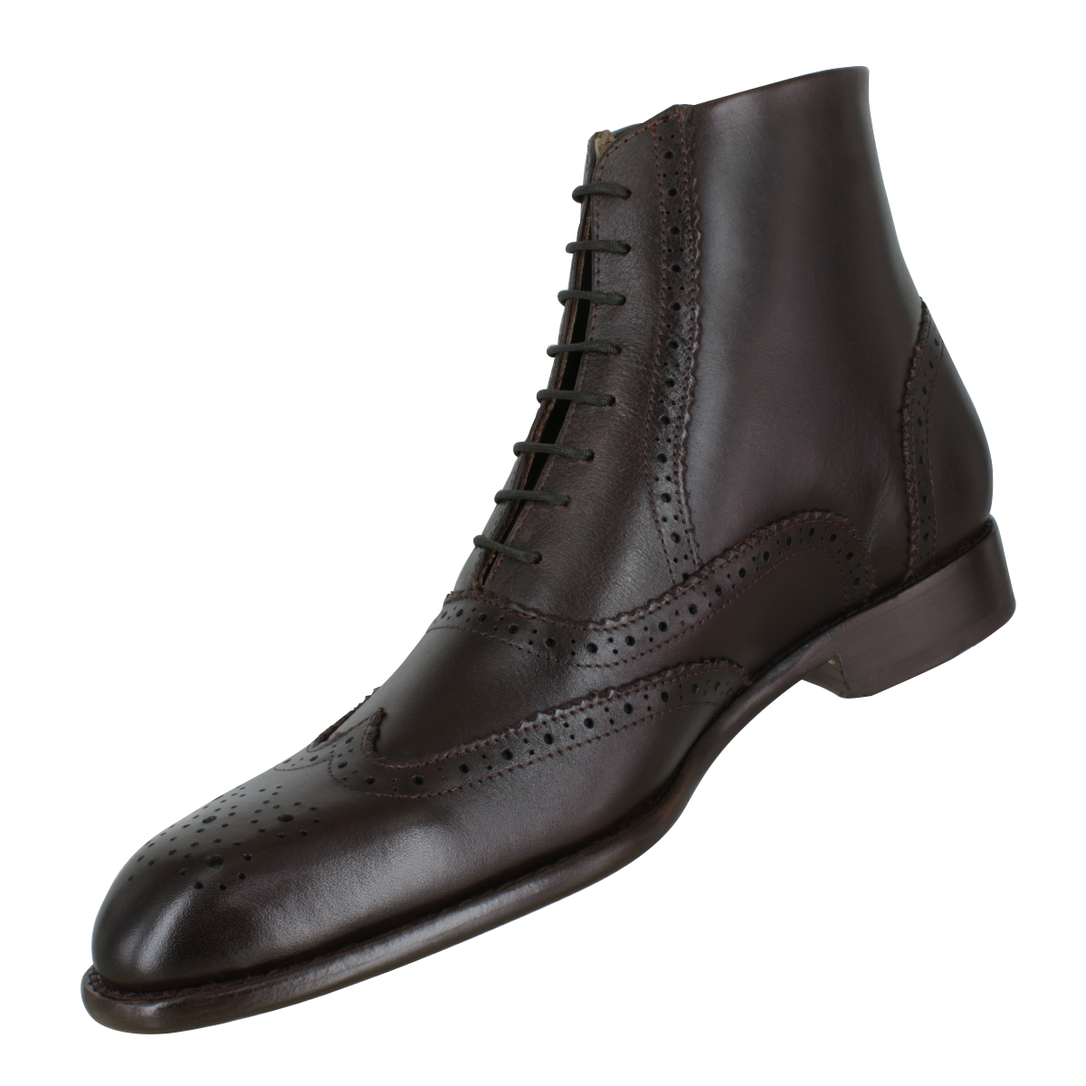 Botas caballero, Botas suela cuero, Punta de Ala, Bota con agujeta, Bota piel, Becerro, Suave, Cómoda, Elegante, Urbana, Casual, Hombre, Acabado a mano, Forro res, Bostoniano, Bota