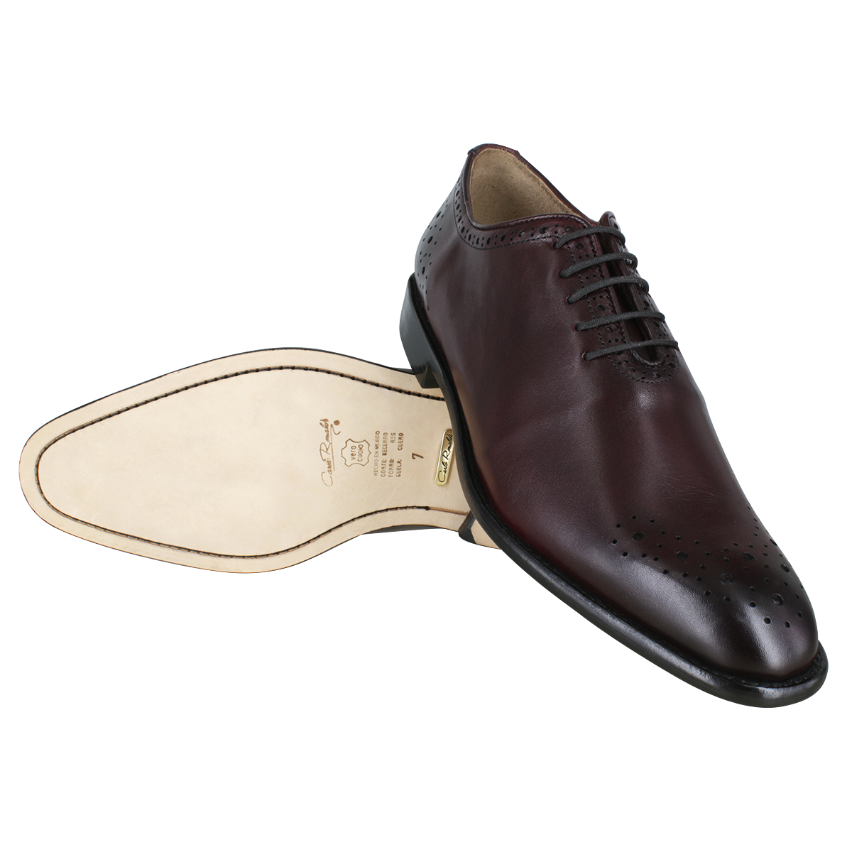 Zapato caballero, Zapatos suela cuero, Wholecut, Zapato Agujeta, Zapato piel, Becerro, Cómodo, Elegante, Hombre, Zapato una pieza, Zapato vestir, Acabado a mano, Forro res