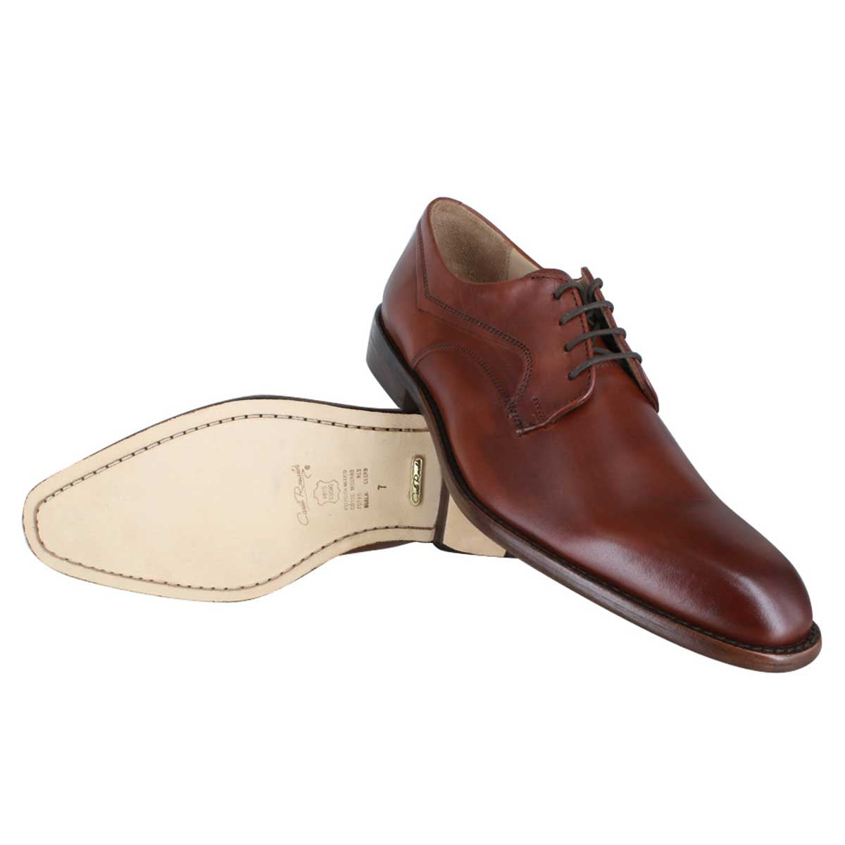 Zapato caballero, Zapatos suela cuero, Derby, Zapato Agujeta, Zapato piel, Becerro, Cómodo, Elegante, Hombre, Zapato vestir, Acabado a mano, Forro res