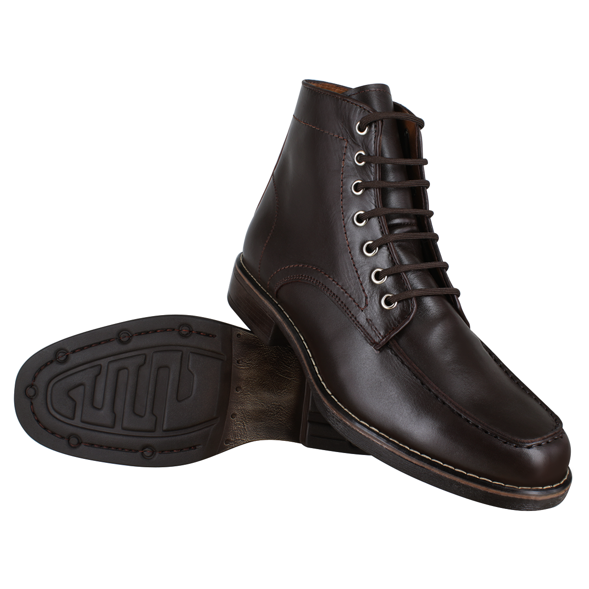 Botas caballero, Botas suela Poliuretano, Bota Urbana, Bota con agujeta, Bota piel, Ternera, Suave, Cómoda, Elegante, Casual, Hombre, Acabado a mano, Forro res, Bota