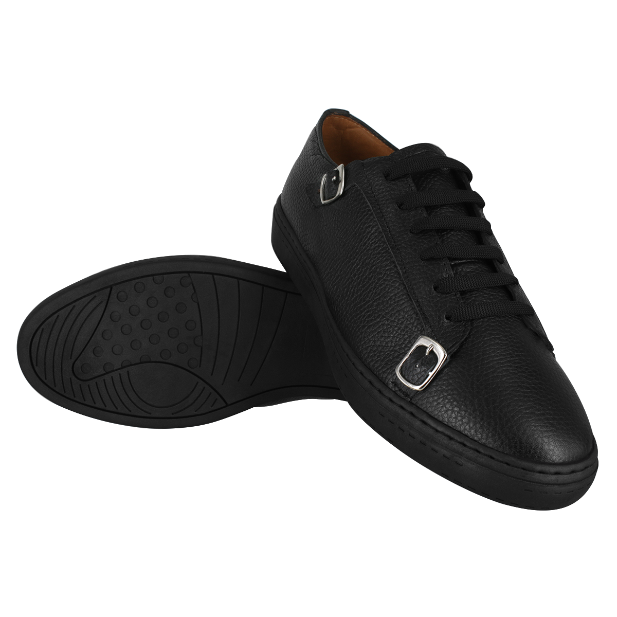 Tenis caballero, Tenis suela TR, Suela negra, Tenis choclo, Tenis con agujeta, Tenis piel, Mestizo grabado, Piel Res, Suave, Cómodo, Urbano, Casual, Hombre, Acabado a mano, Forro res, Tenis