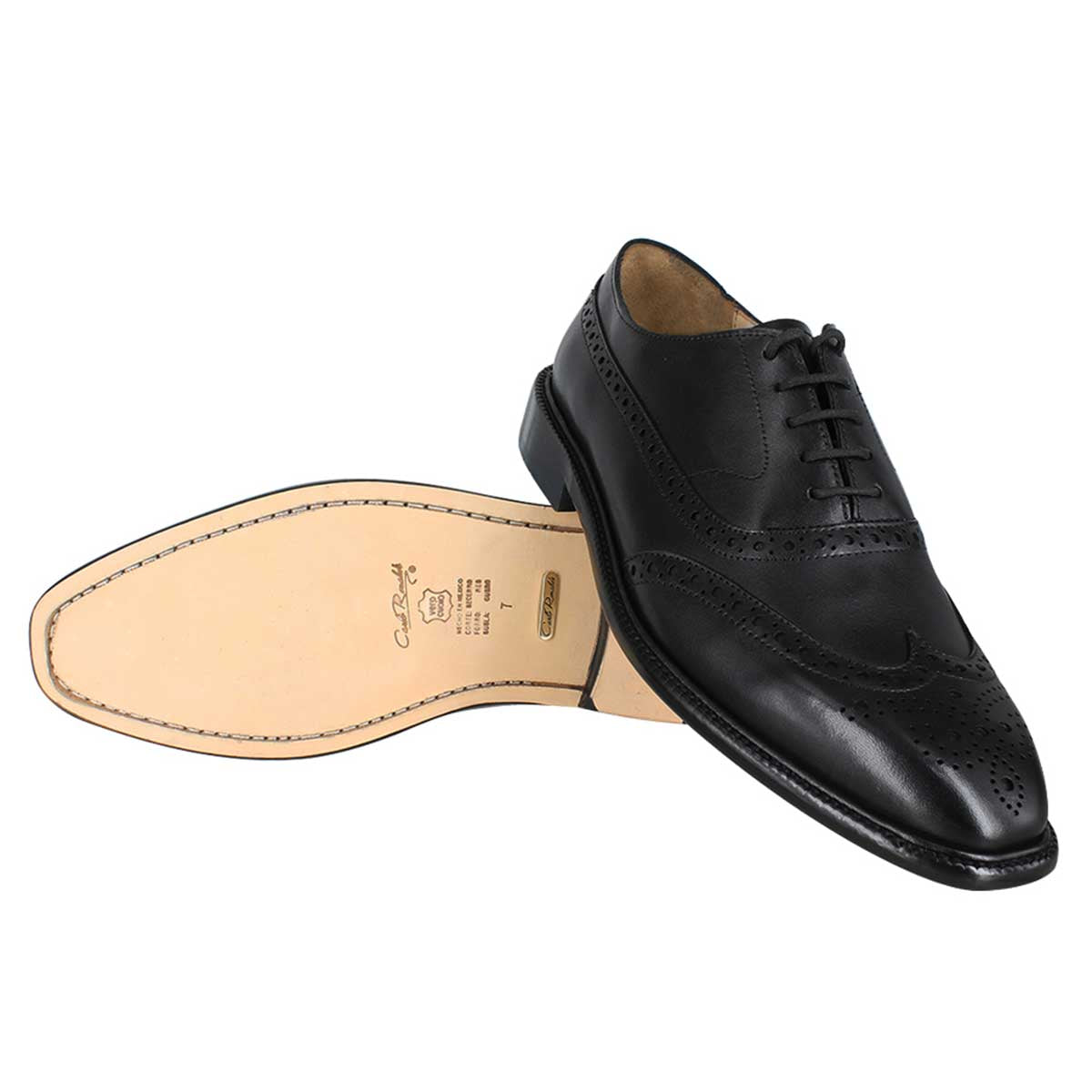 Zapato caballero, Zapatos suela cuero, Oxford, Zapato Agujeta, Zapato piel, Becerro, Cómodo, Elegante, Hombre, Oxford clásico, Zapato corte de ala, Zapato vestir, Acabado a mano, Forro res